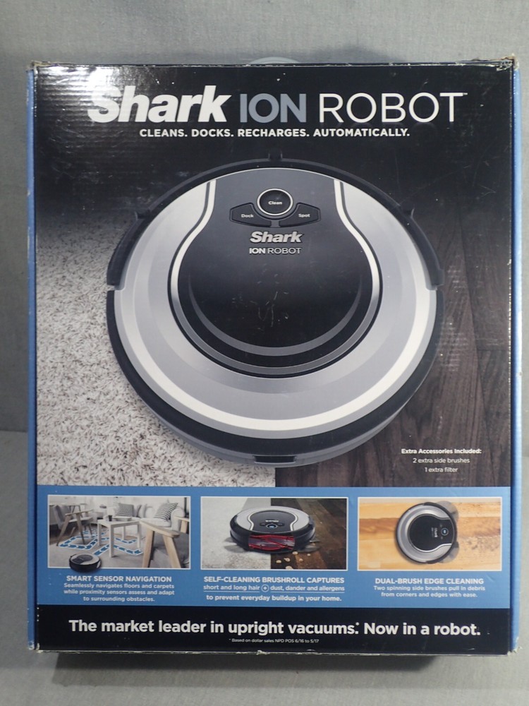 Shark ION R72 RV720 Robot Vacuum with Remote Control for Hands-Free Cleaning  