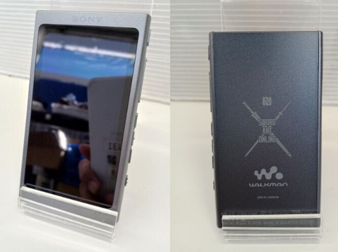 Sony NW-A35 Walkman SAO Ordinal Scale Limited Black - Tested & Working