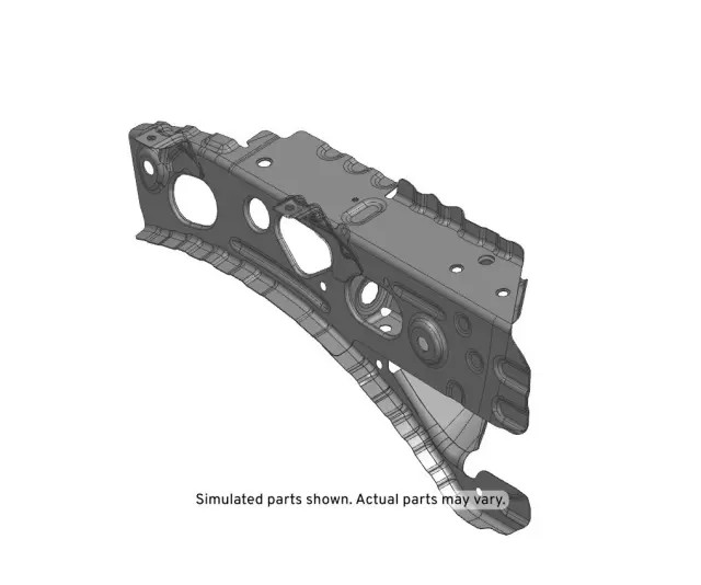 Genuine GM Driver Side Front Compartment Upper Side Rail Part #84377309  