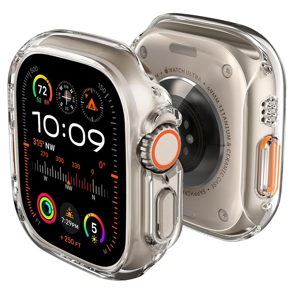 Spigen Thin Fit Designed for Apple Watch Ultra 2/Ultra Case, Thin Hard PC Case f