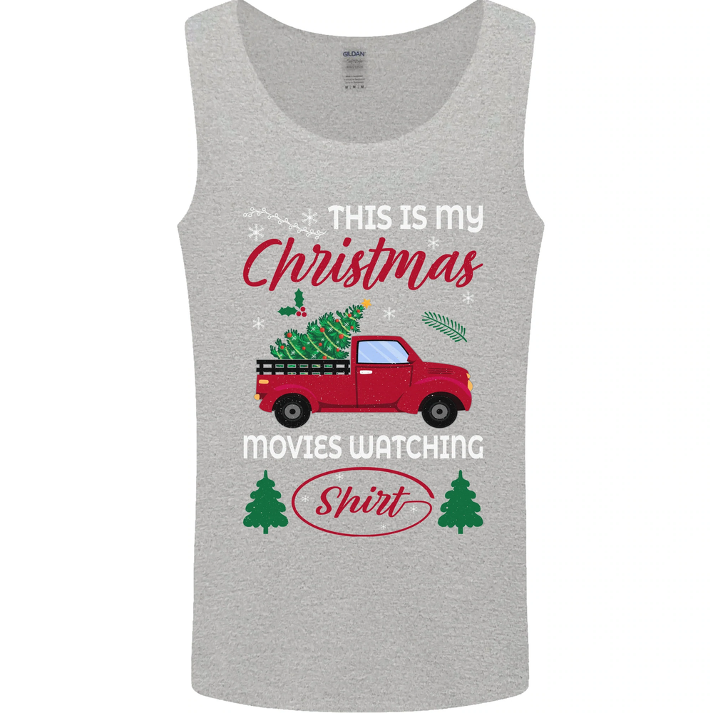 Christmas is Gaming Time Funny Gamer Mens Vest Tank Top