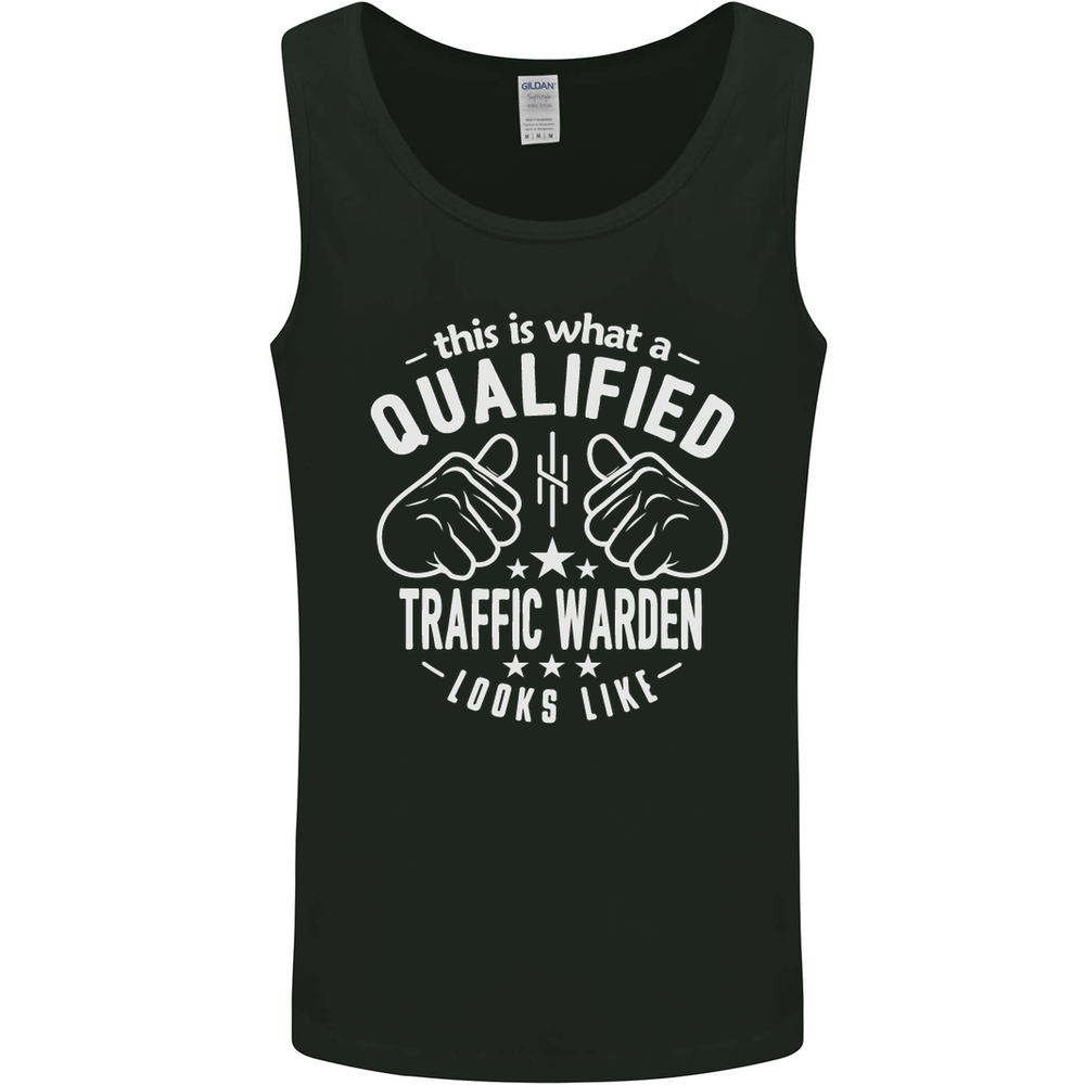 A Qualified Traffic Warden Looks Like Mens Vest Tank Top