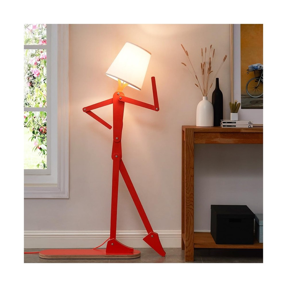 Cool Tall Floor Lamp for Bedroom & Living Room - Unique Corner Decorative Rea...