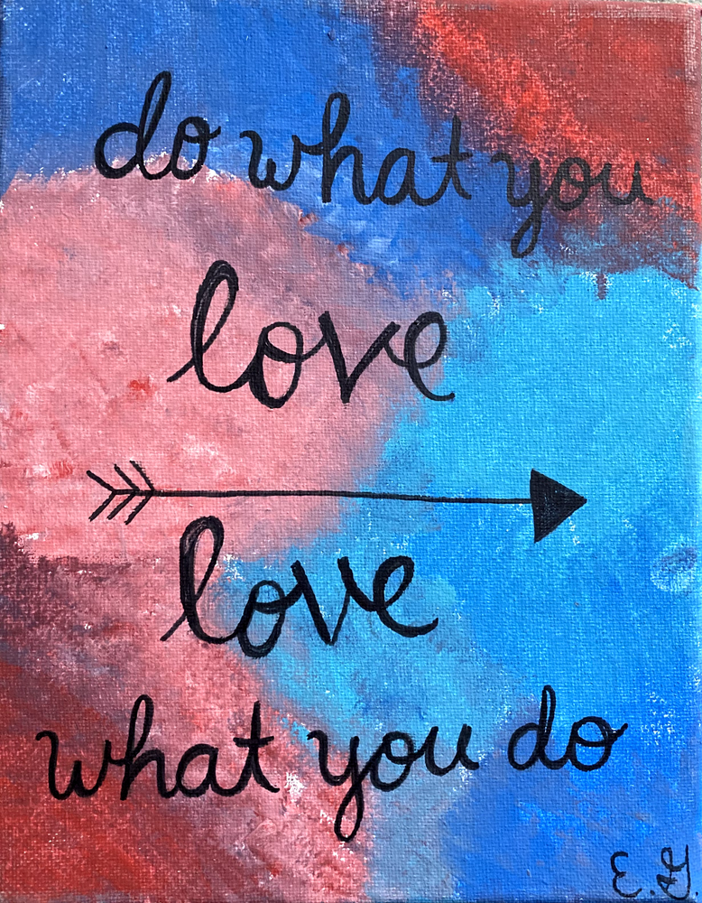 Original, Motivational Quote Painting, Modern Abstract Art Acrylic On Canvas
