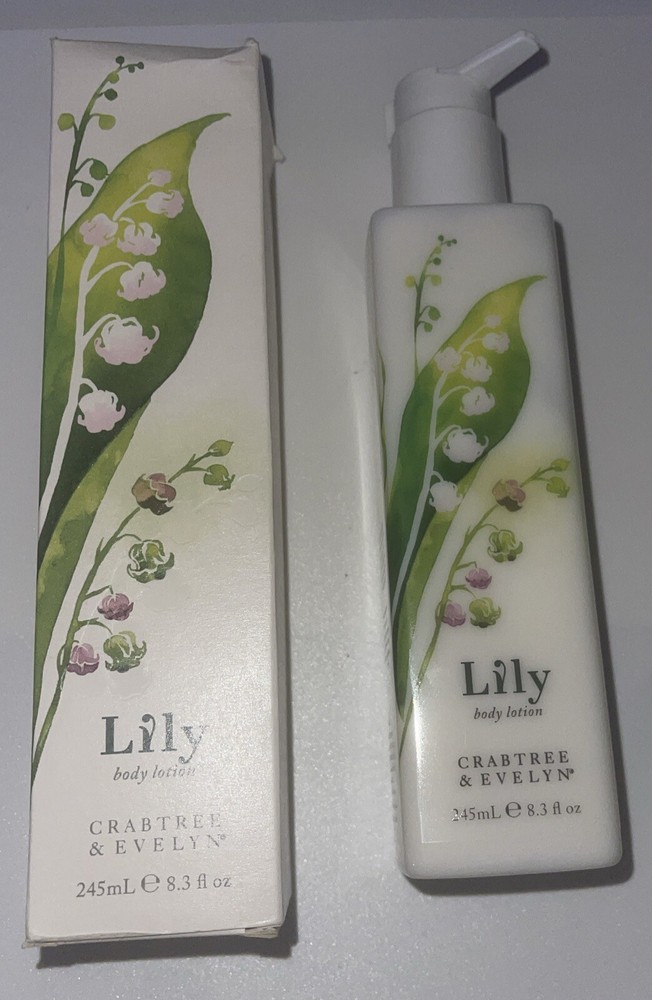 Crabtree & Evelyn Lily Muguet Body Lotion 245ml 8.3oz - New in Box