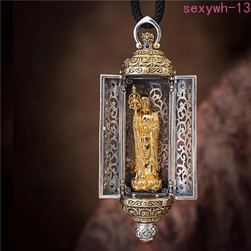 Silver Buddha Gawu Pendant Necklace - Trendy Fashion Jewelry