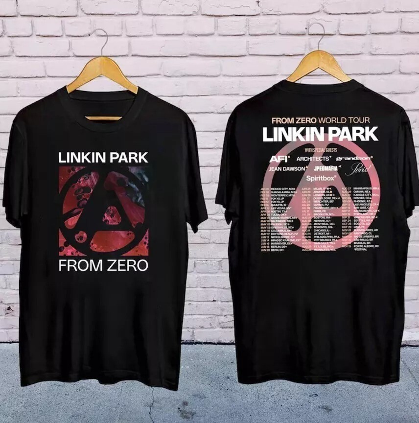 Linkin Park From Zero World Tour 2025 Shirt, Linkin Park Concert 2025 T-shirt