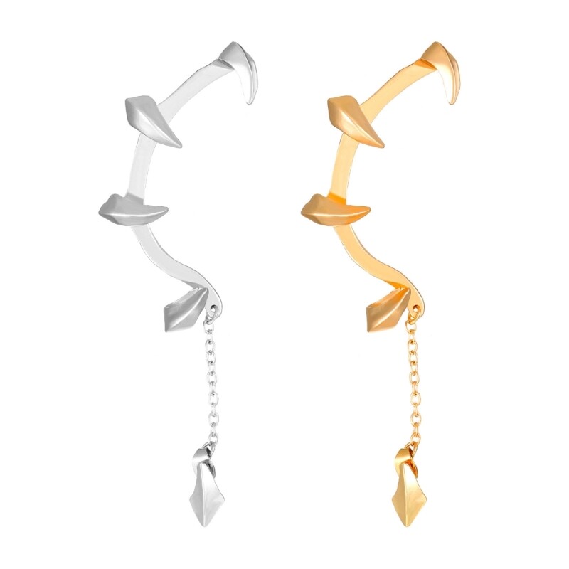 Adjustable Ear Clip Ear Wrap Ear Cuff for Women Stylish Halloween Jewelry Design for Everyday or Party Wear