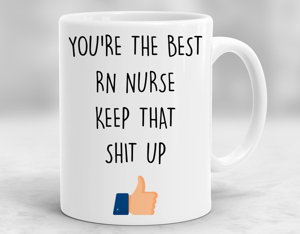 Rn Nurse Present Gifts For Rn Nurse Rn Nurse Coffee Mug Rn Nurse Cup P519