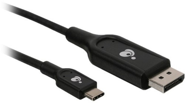 6.6ft IOGEAR G2LU3CDP12 USB-C to DisplayPort Cable for 4K Video