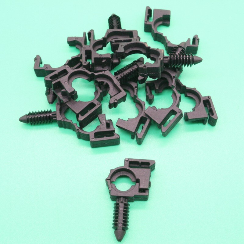10X Wire Loom Routing Clip Split Loom Conduit Harness Retainers For GM 12040984