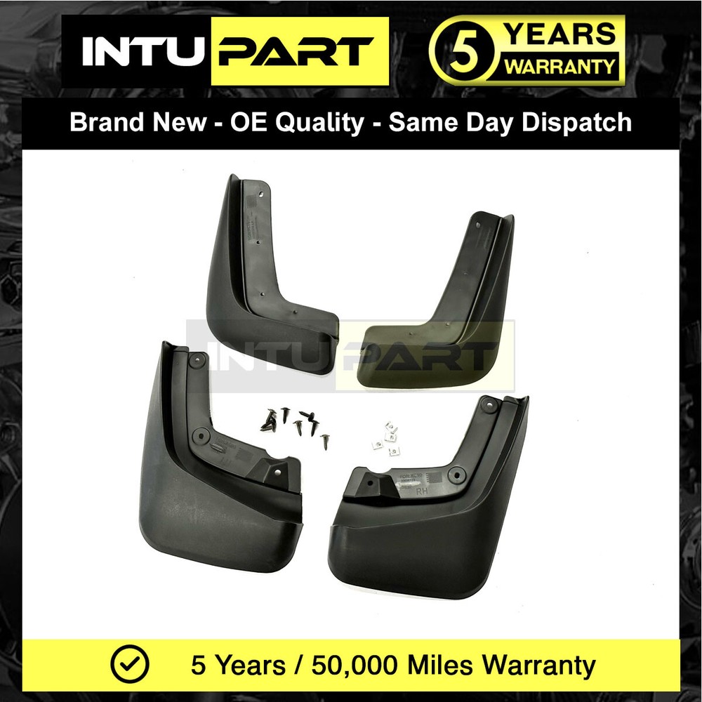 Volvo XC90 2005-2014 Full Set Rubber Mud Flaps by Intupart