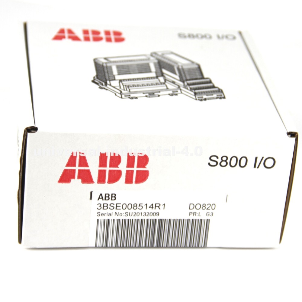 New In Box ABB DO820 3BSE008514R1 S800I/O Module