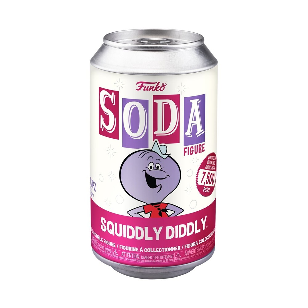 Funko Vinyl Soda Squiddly Diddly Collectible Chase Edition