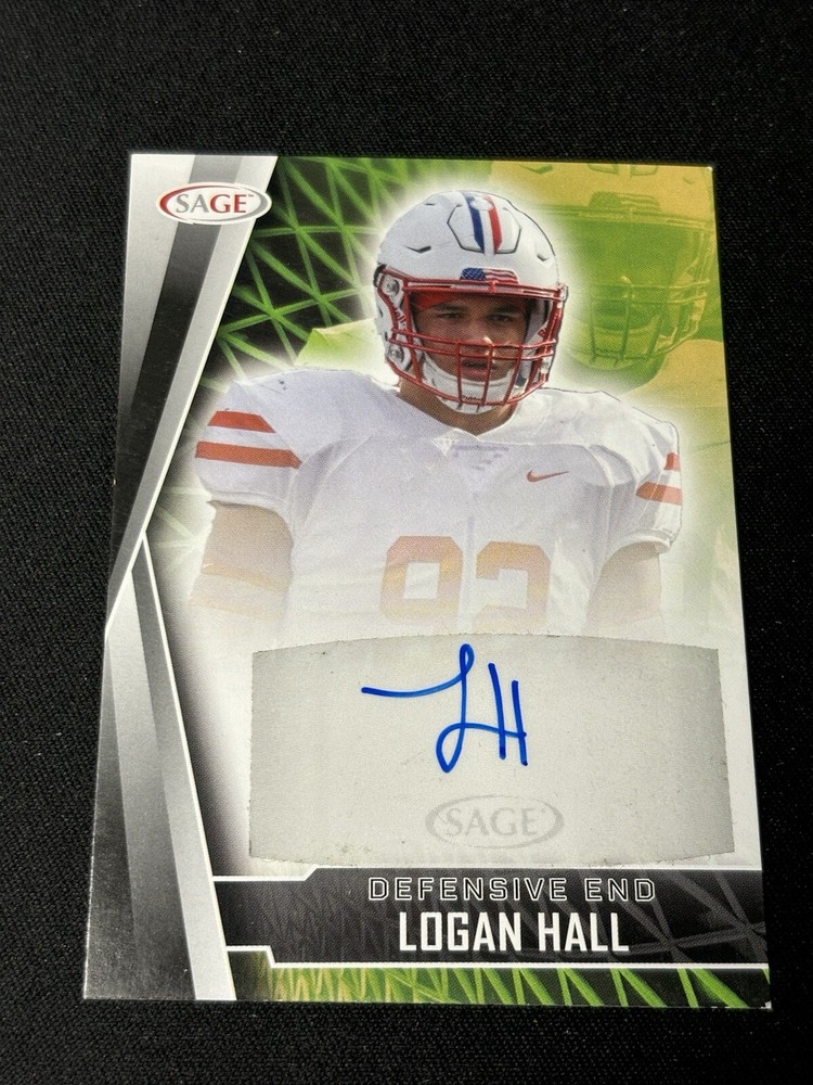 2022 SAGE Logan Hall #A-LH Auto RC Houston Cougars