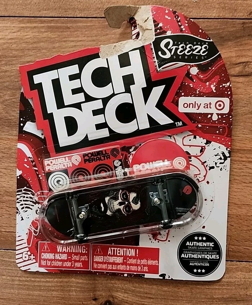 Tech Deck Powell Peralta Skateboards Semien Skull Flight Fingerboard for Smooth Styling  