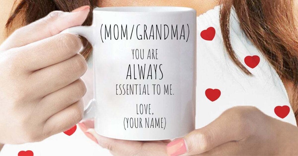 Long Distance Mom Gift Personalized Mug Grandma Gifts Cute Mom Gift Gifts For