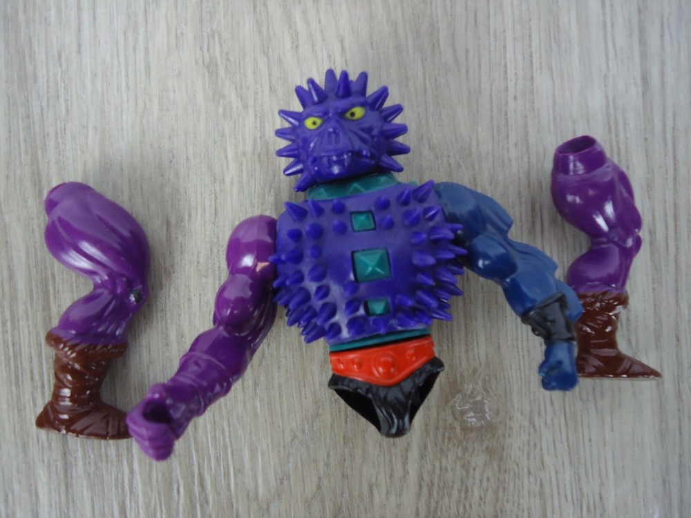 VTG Spikor He-Man Action Figure Collectible 80s Cartoon Character Toy Damaged