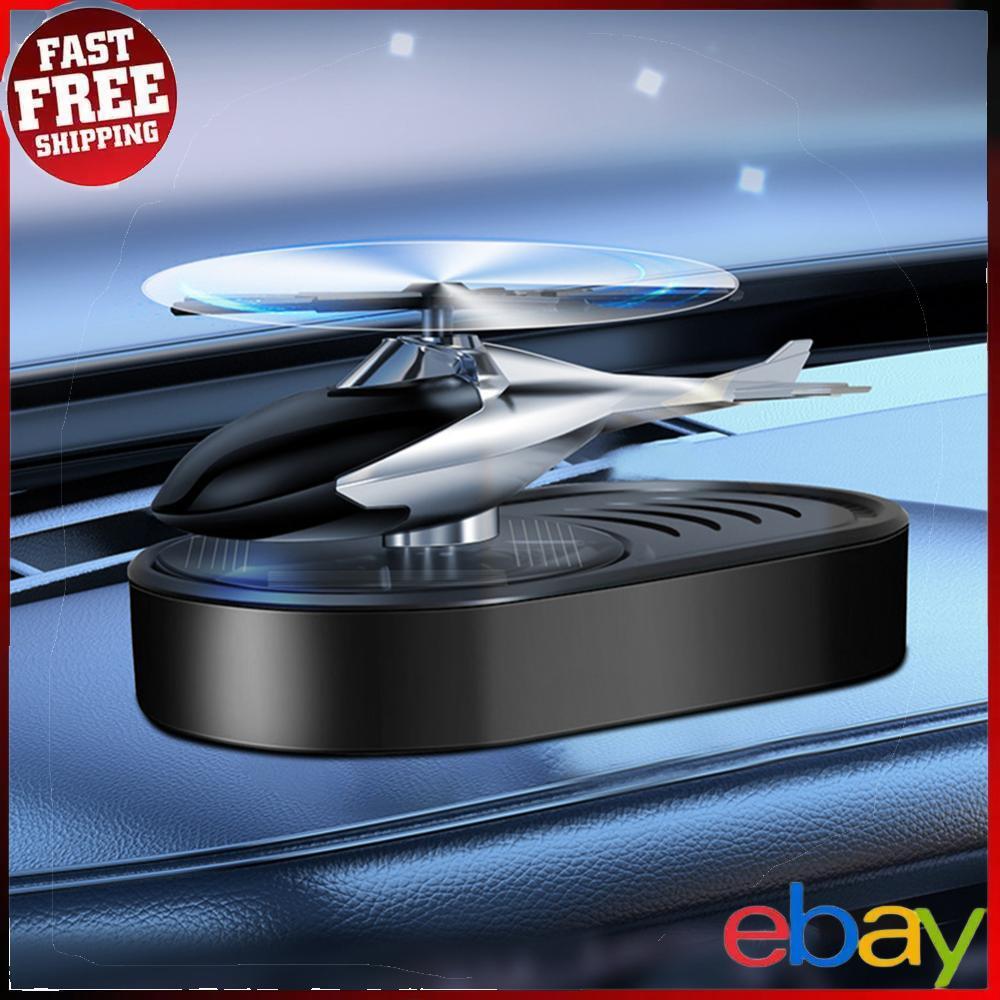Solar Car Aircraft Air Freshener Car Helicopter Perfume Diffuser Car Decoration