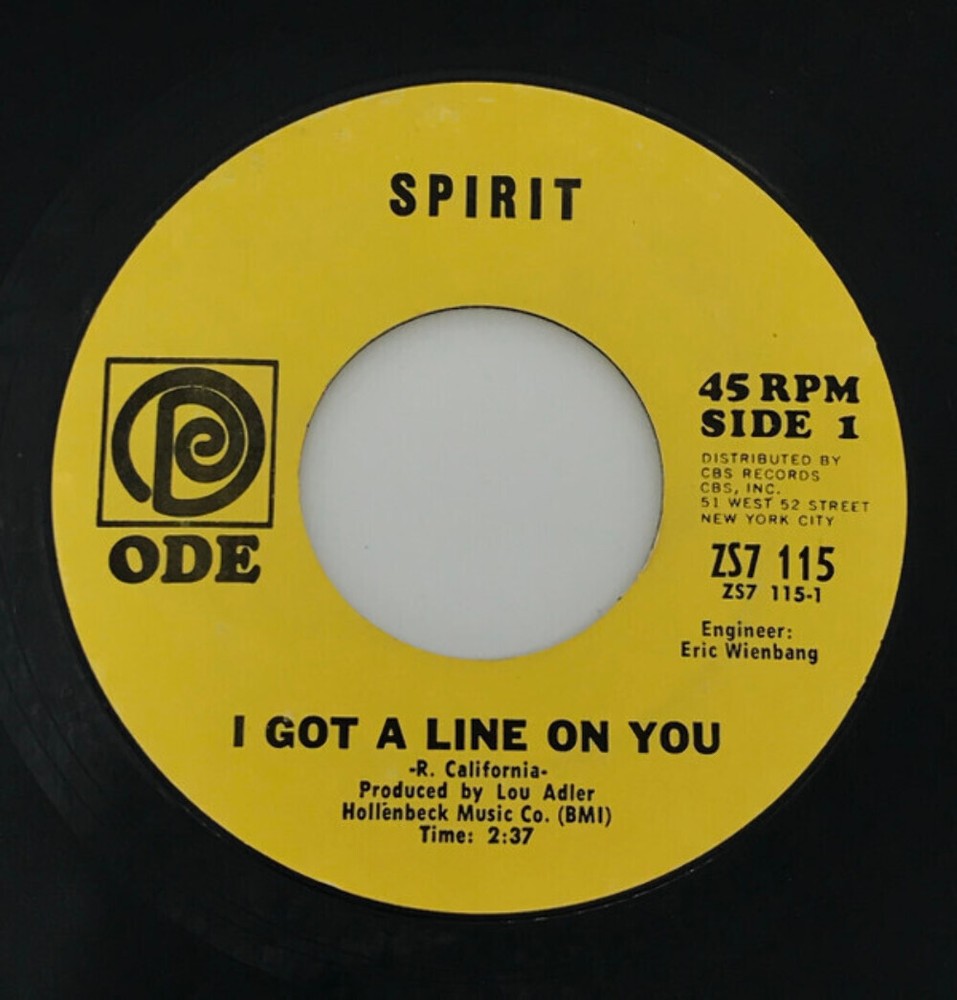 Spirit (8) - I Got A Line On You (7