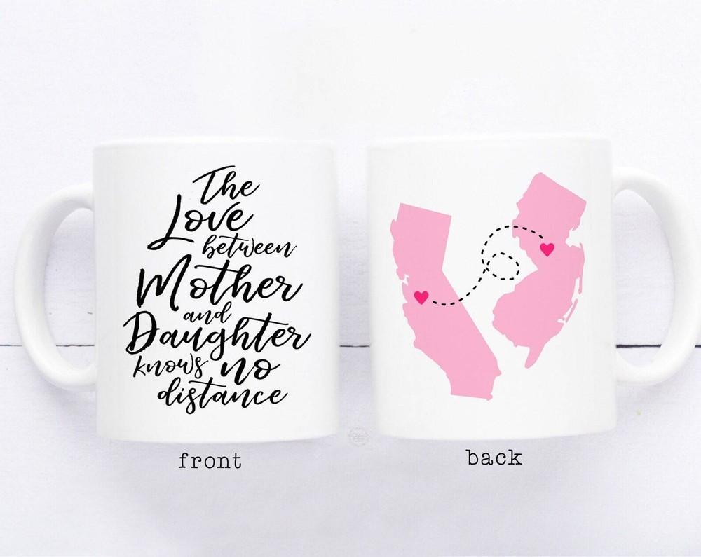 Gift For Mom Long Distance Mugs Mother Daughter Gift Mugs Gift For Mom Gift For