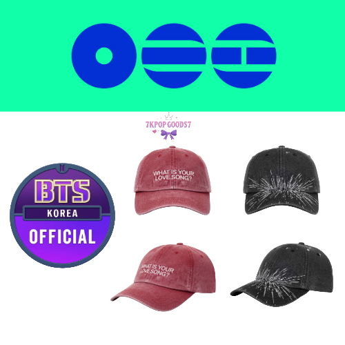 BTS ARIRANG Official Merch Ball Cap  Pre-Order Limited