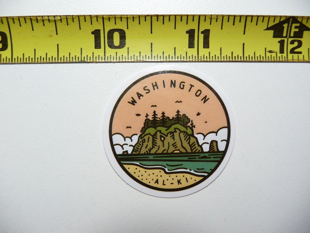 Washington State Pride Sticker Decal - Show Your Love for the Evergreen State  