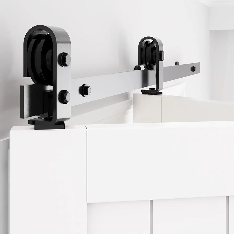 36-Inch Top Mount Bi-Fold Barn Door Sliding Hardware Track Kit