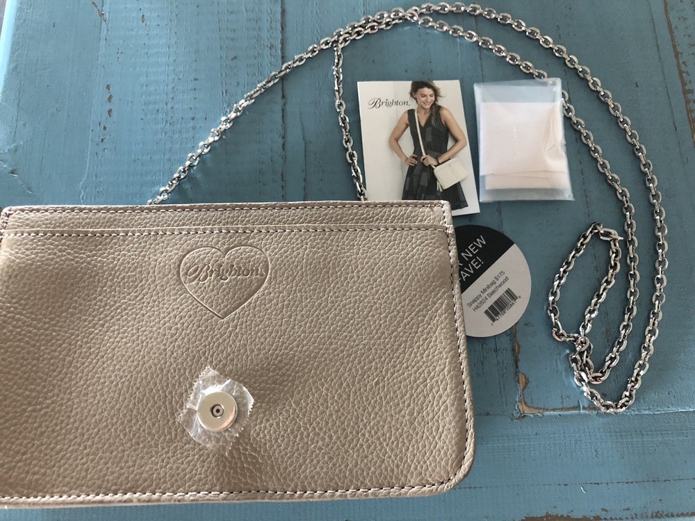 Brighton Your Bag Ginger Snappy Minibag Beige Taupe Beechwood H42824 NWT