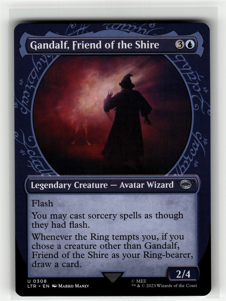 GANDALF, FRIEND OF THE SHIRE (SHOWCASE Tales of Middle-Earth #308 LTR(NM+)(MTG)