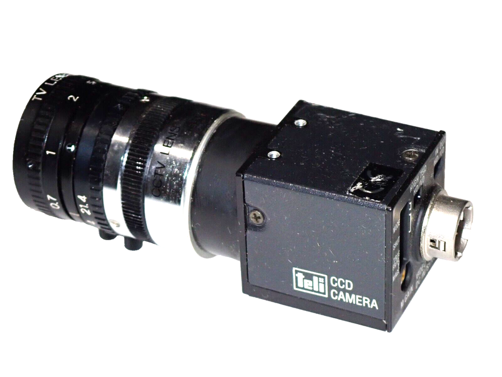 Teli CS8630CI CCD B&W Camera TV Lens Extender Pre-Owned