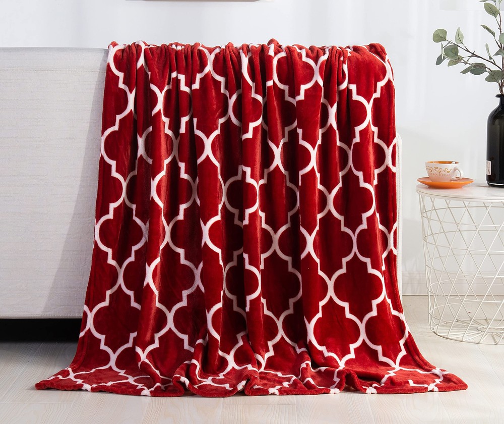 Luxury Velvet Touch Ultra Plush Christmas Blanket |Soft, Warm, Cozy|Holiday P...