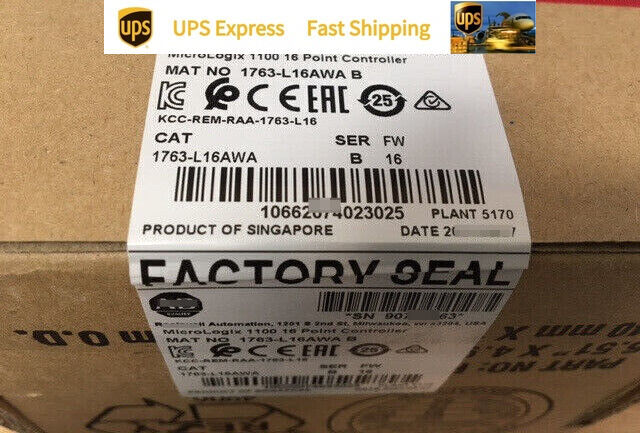 1763-L16AWA New Factory Sealed AB 1 YEAR WARRANTY FAST DELIVERY 1PCS VERY GOOD-image