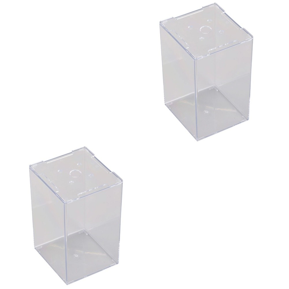 2-Pack DIY Mini Betta Fish Tank Container Aquarium Kit