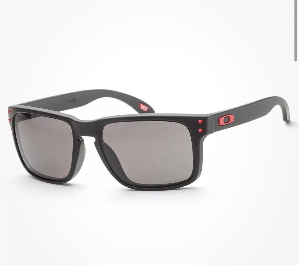 Oakley Holbrook Oo9102 Men's Square Sunglasses - Black/Gray