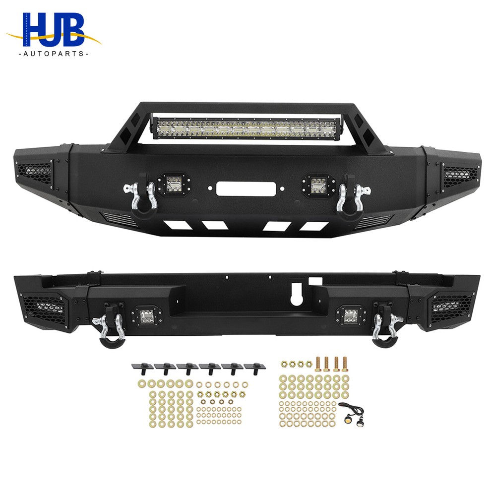 2019-2021 Dodge RAM 1500 Steel Bumper Guard with LED Light Bar