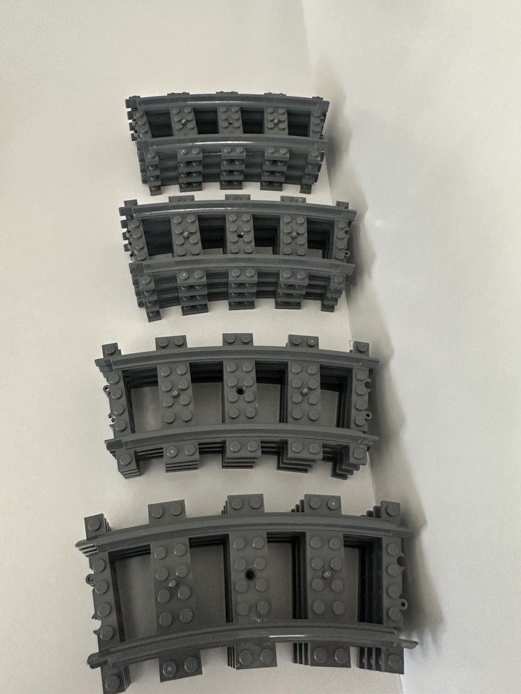 Lego Train Track Curved Circle 16 Pieces New Part 4279717