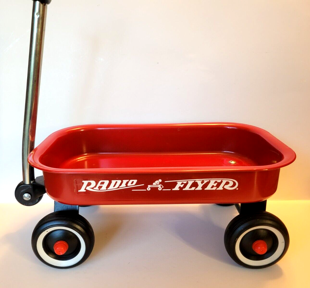 RADIO FLYER Little Red Mini Wagon Vintage 12 1/2