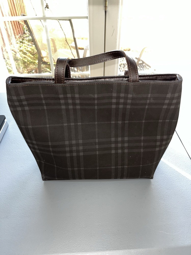 Burberry Autentic vintage Burberry London Nova Check Tote Handbag