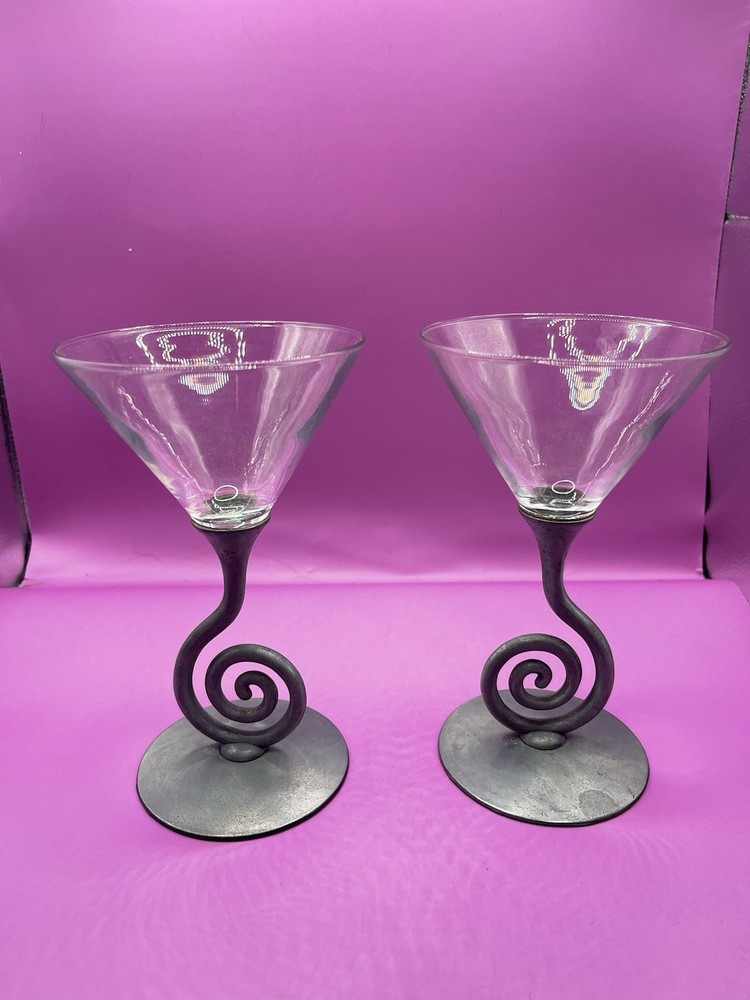 Ulla Darni Swirl MARTINI GLASS 6.5