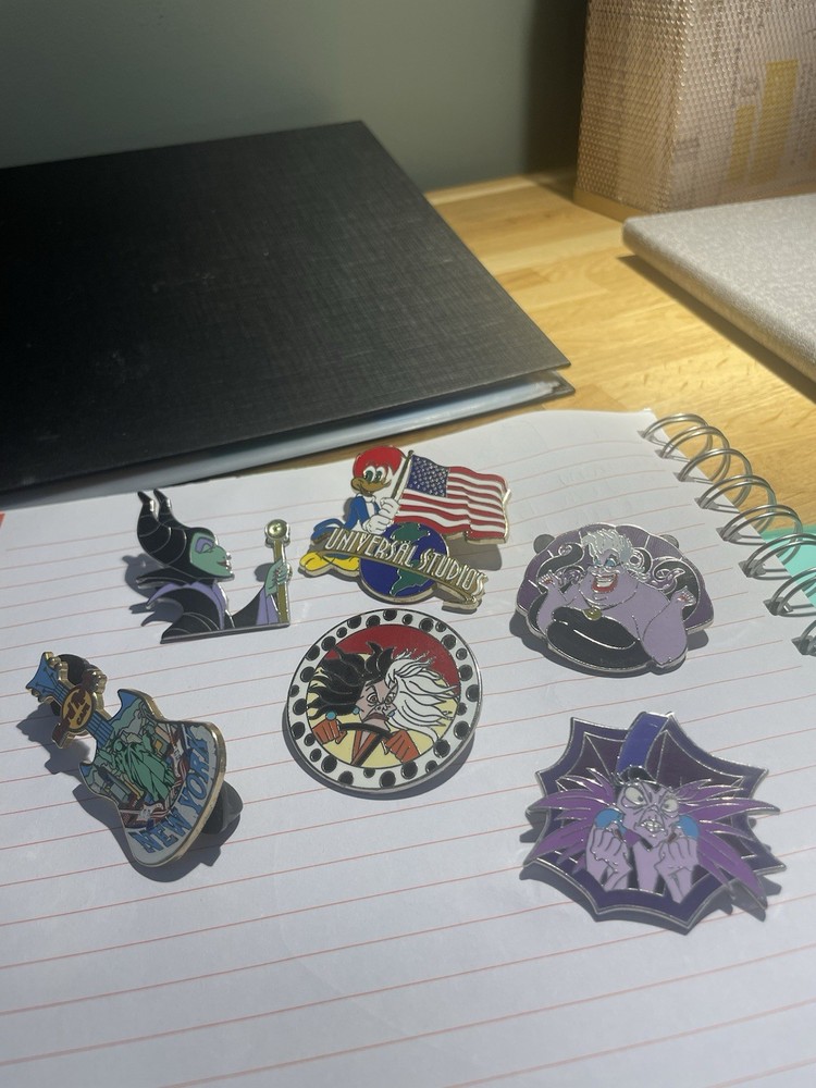 Disney Pin Collection for Trading and Collecting