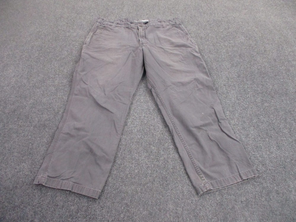 Carhartt Pants Adult 40 X 30 Gray Relaxed Rugged Flex Straight Work Casual Mens