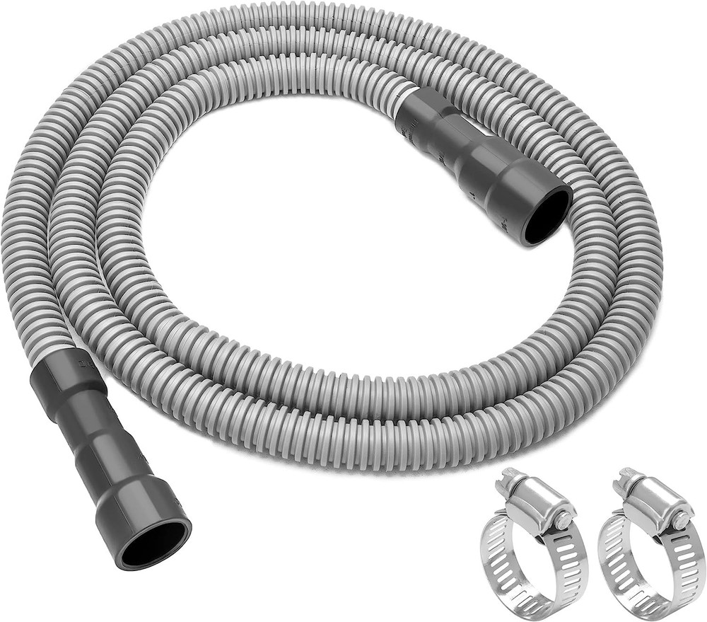 MyLifeUNIT Universal Dishwasher Drain Hose, 10 Ft Dishwasher Discharge Hose E...