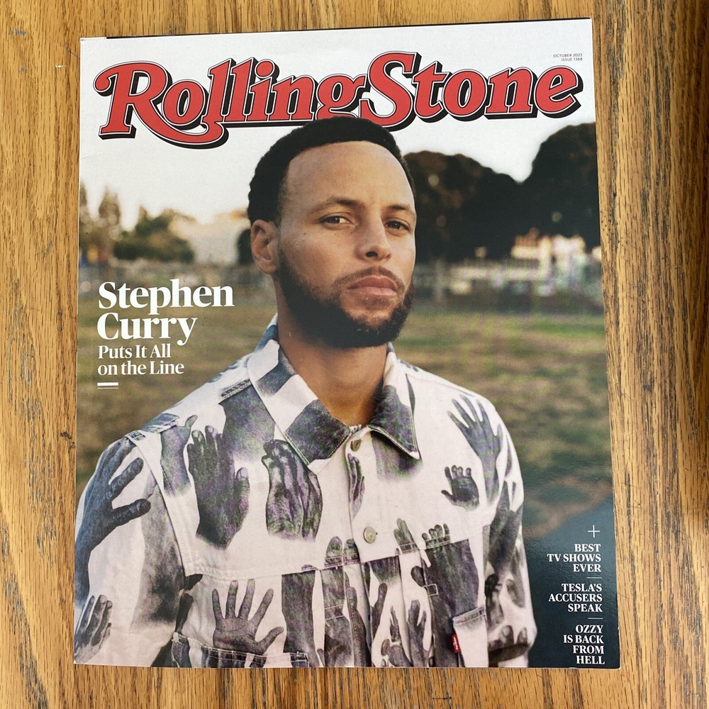 Rolling Stone Magazine #1368 October 2022 - STEPHEN CURRY OZZY STAR WARS