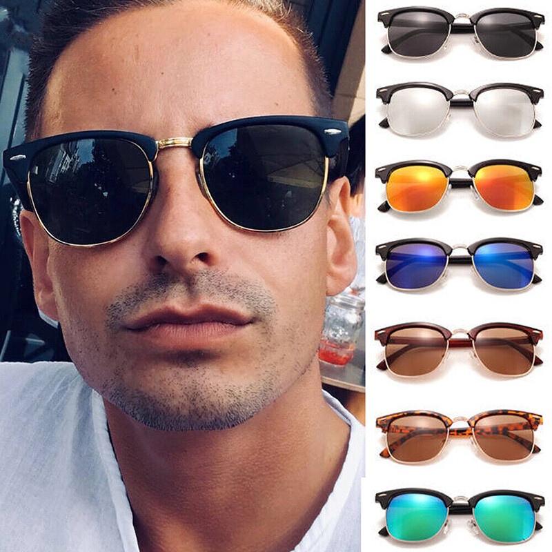 New Semi-Rimless Polarized Sunglasses for Men and Women – Half Frame Stylish Sunwear