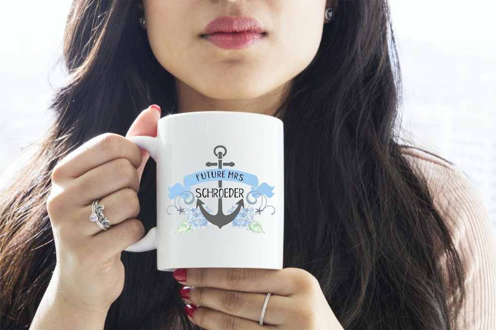 Nautical Mug Personalized Mrs. Mug Personalized Future Mug Future Mug Future