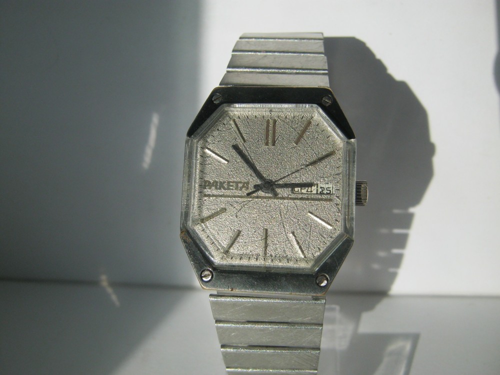 Vintage Soviet Raketa Star Wars mechanical watch