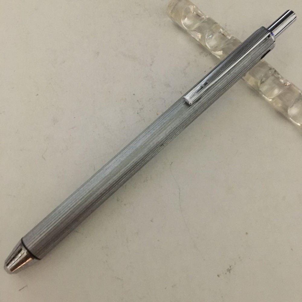 No.511 Discontinued Pilot Pendulum Type 2-Color Ballpoint Pen Stainless Silver