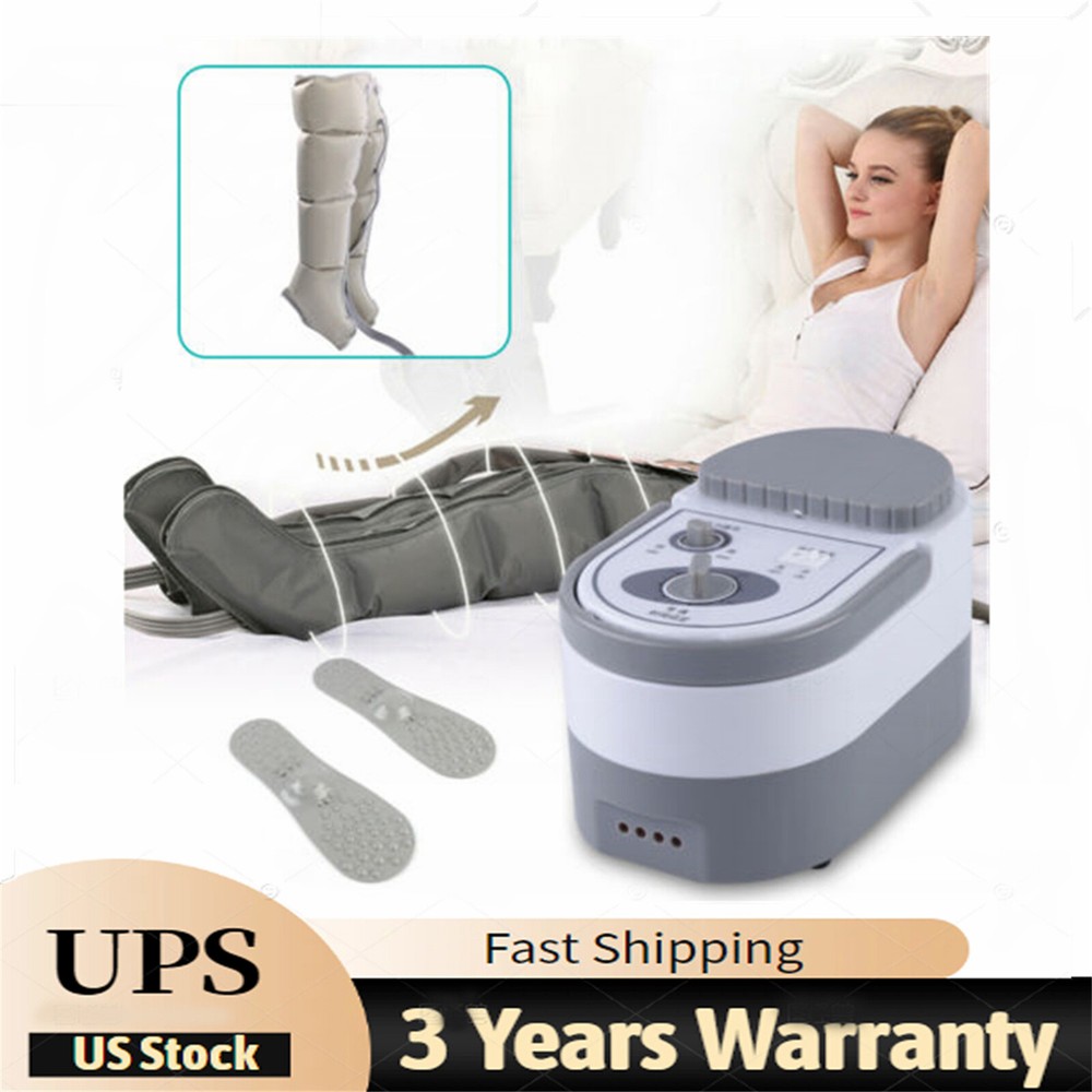 Pneumatic Compression Leg Massager for Lymphedema Recovery Pump Boots