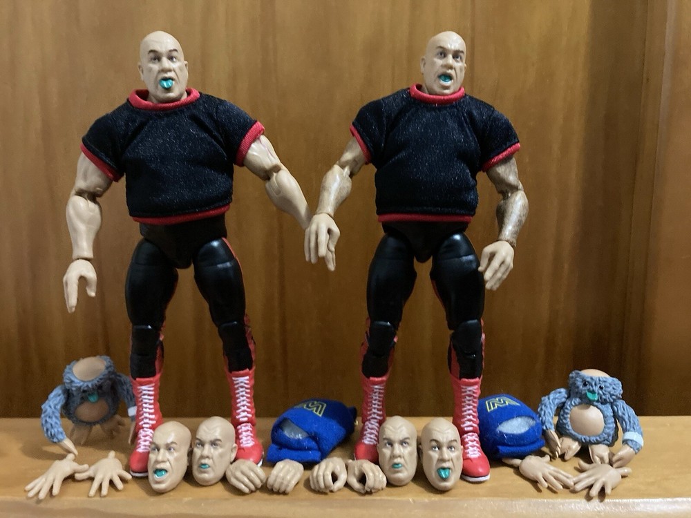 WWE Mattel Ultimate Edition Coliseum Collection George Steele LOT OF 2 READ